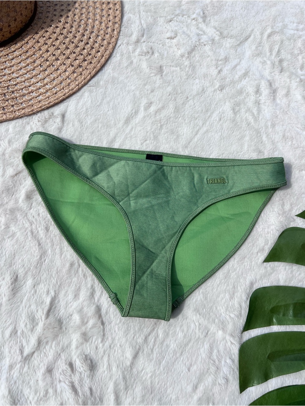 Triangl Sage Green Bikini Bottom Medium